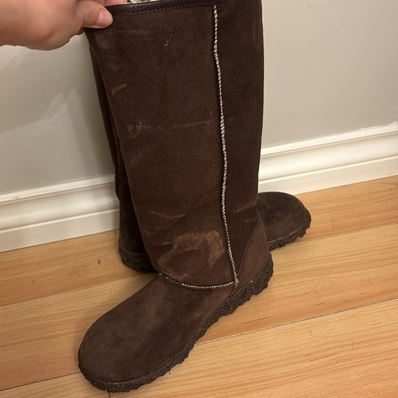 New Paul Brodie shearling suede winter boots - Picture 6 of 10
